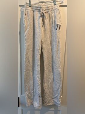 Hollister Light Gray Girls' Joggers with Bow Accent, size xxs long